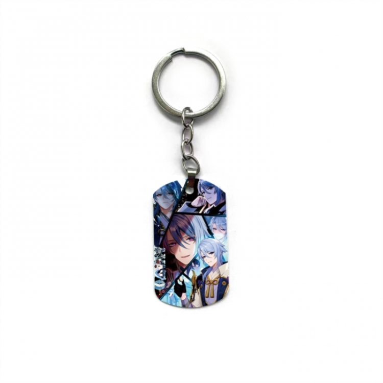 Genshin Impact Anime double-sided full-color printed keychain price for 5 pcs