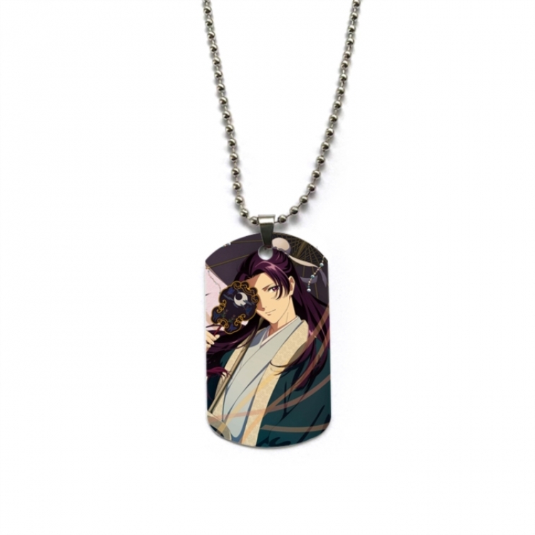 The Apothecary Diaries Anime double-sided full color printed military brand necklace price for 5 pcs