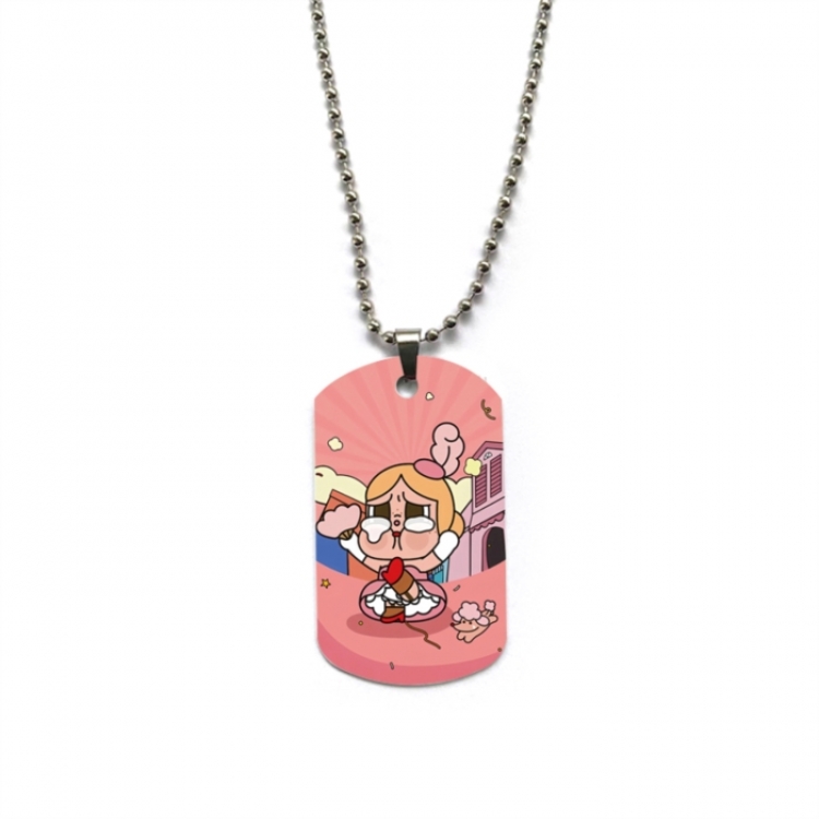 CryBaby Anime double-sided full color printed military brand necklace price for 5 pcs