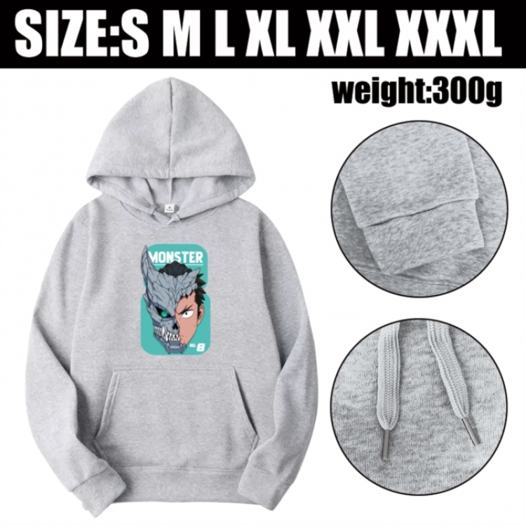 KAIJU NUMBER EIGHT Anime printed hooded sweatshirt top from S to 3XL