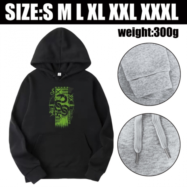 Harry Potter Anime printed hooded sweatshirt top from S to 3XL