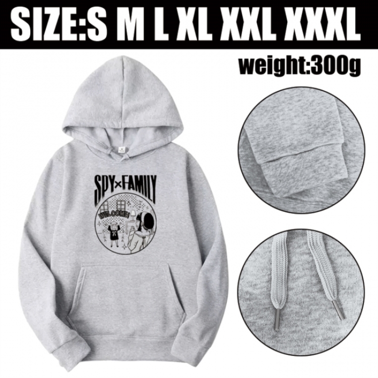 SPY×FAMILY Anime printed hooded sweatshirt top from S to 3XL