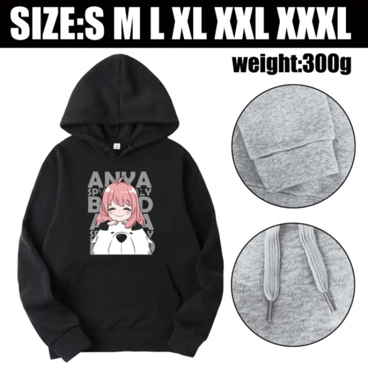 SPY×FAMILY Anime printed hooded sweatshirt top from S to 3XL