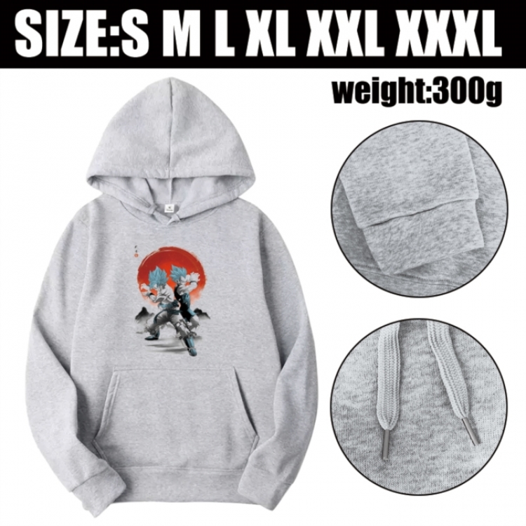DRAGON BALL Anime printed hooded sweatshirt top from S to 3XL
