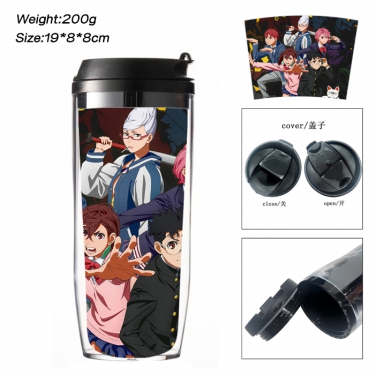 DANDADAN Anime double-layer insulated water bottle and cup 350ML