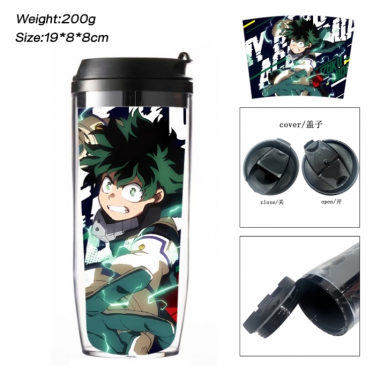 My Hero Academia Anime double-layer insulated water bottle and cup 350ML
