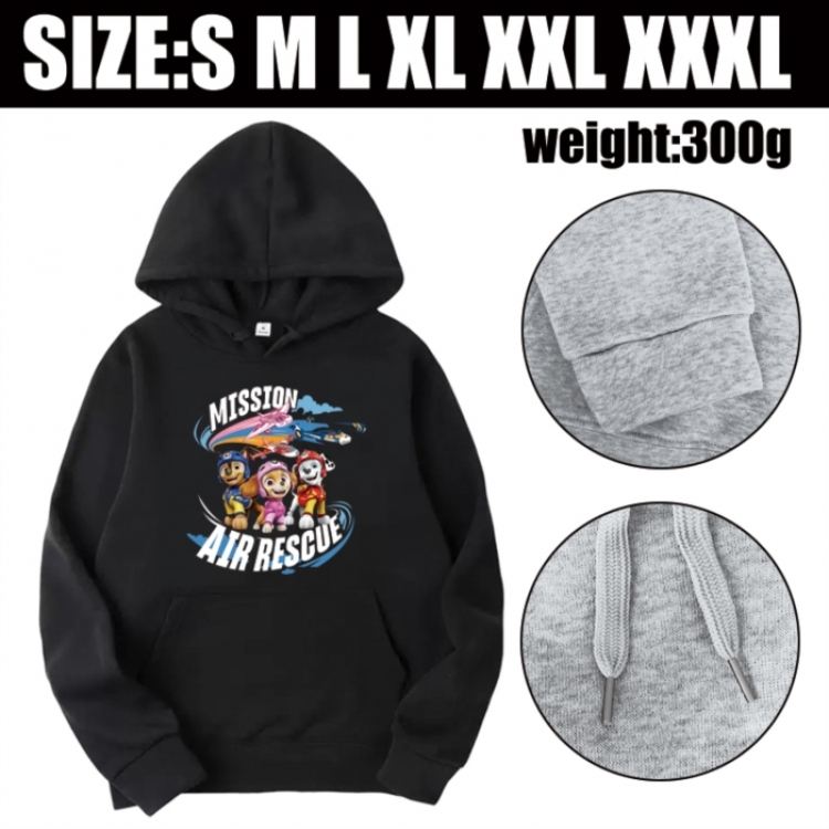 PAW Patrol Anime printed hooded sweatshirt top from S to 3XL