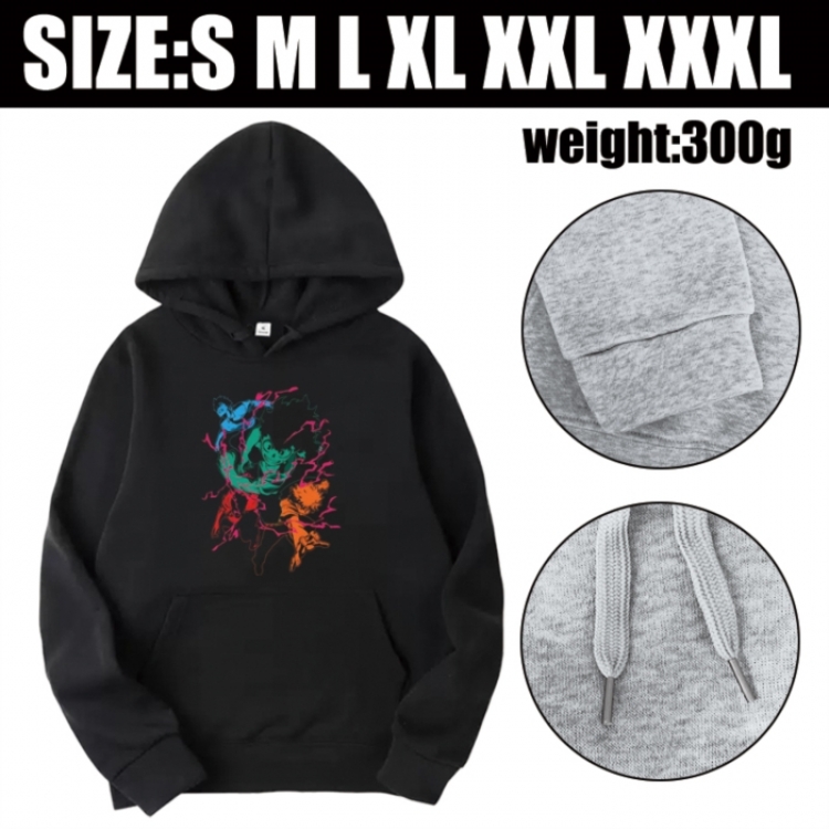 My Hero Academia Anime printed hooded sweatshirt top from S to 3XL