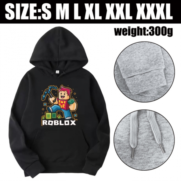 Roblox Anime printed hooded sweatshirt top from S to 3XL