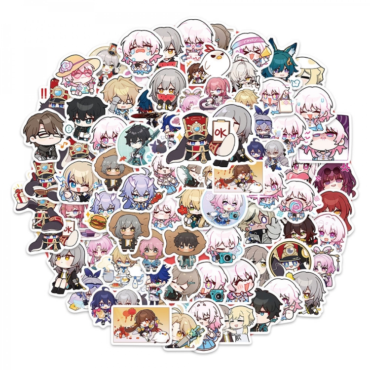 Honkai: Star Rail  Doodle stickers Waterproof stickers a set of 80 price for 5 sets