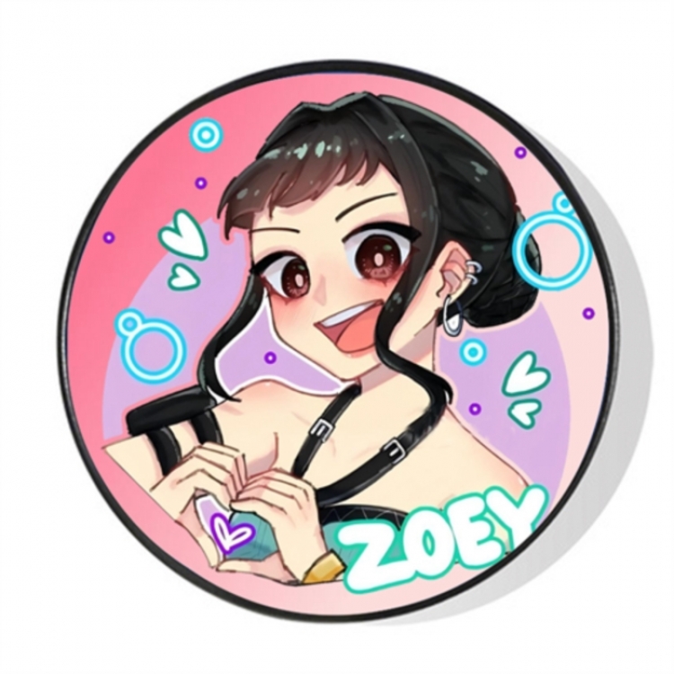 K-Pop Demon Hunters Foldable mobile phone holder airbag lazy bracket price for 10 pcs 