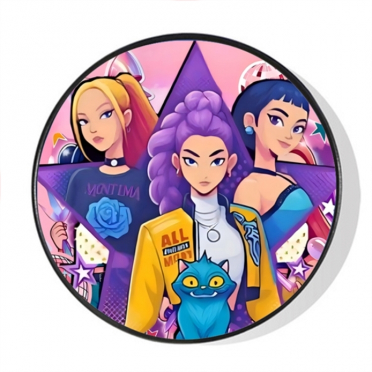 K-Pop Demon Hunters Foldable mobile phone holder airbag lazy bracket price for 10 pcs 