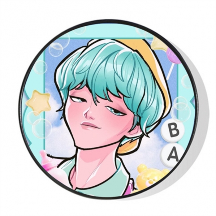 K-Pop Demon Hunters Foldable mobile phone holder airbag lazy bracket price for 10 pcs 