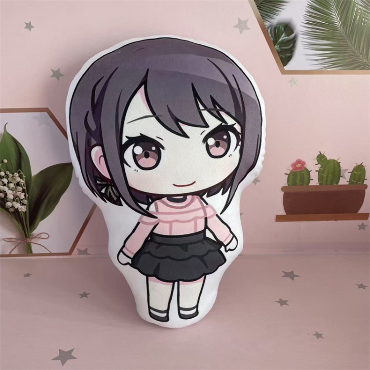 Hatsune Miku: Colorful Stage Anime double-sided colorful pattern irregular pillow cushion