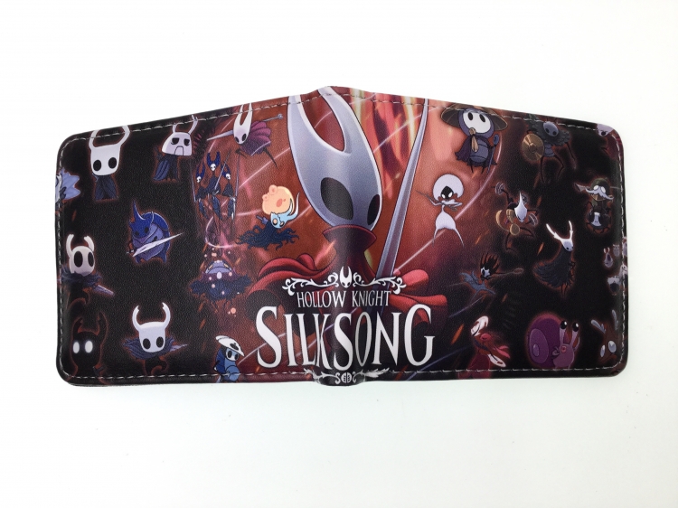 Hollow Knight: Silksong Anime two fold  Short wallet 11X9.5CM 60G