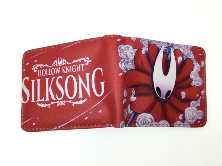 Hollow Knight: Silksong Anime two fold  Short wallet 11X9.5CM 60G
