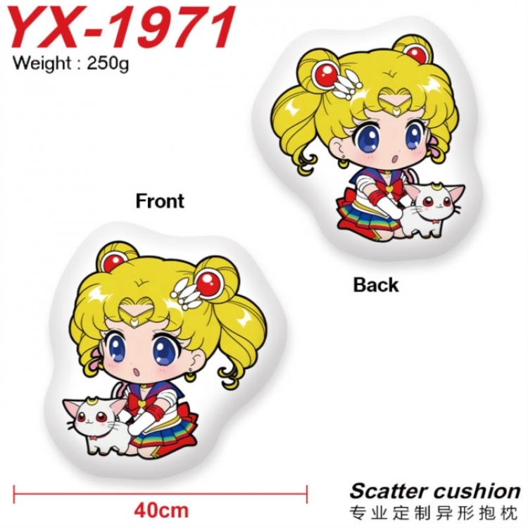 sailormoon Anime Alien Double sided Printed Pillow 40cm