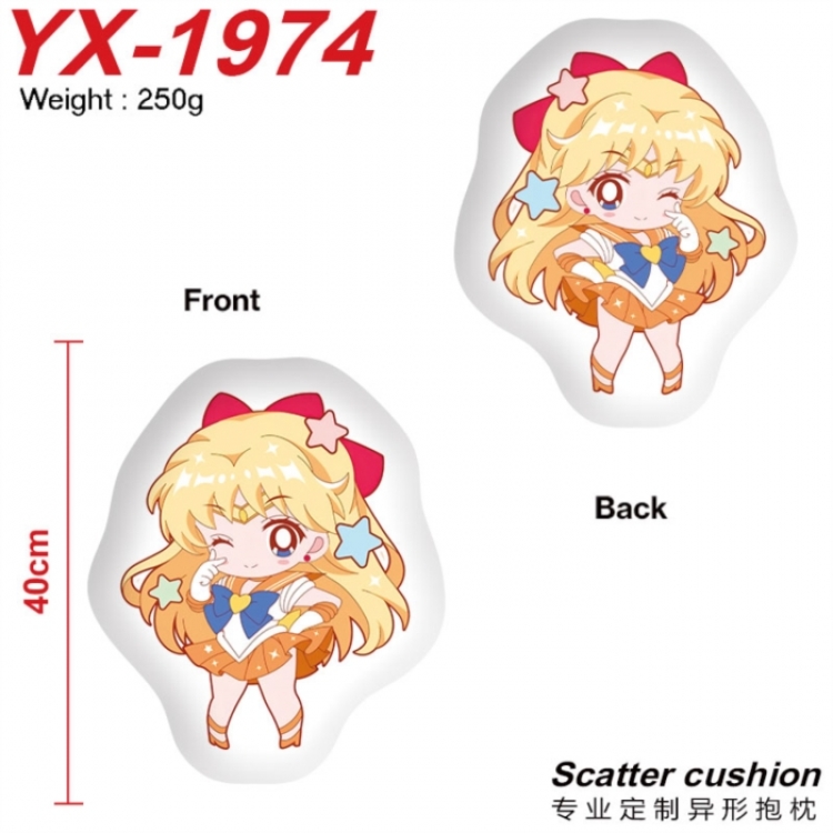 sailormoon Anime Alien Double sided Printed Pillow 40cm