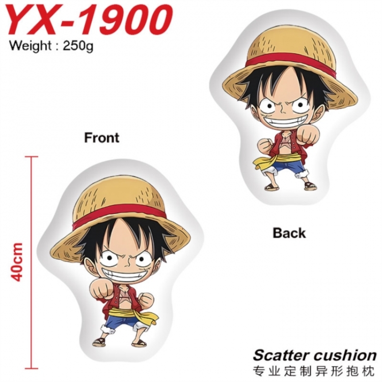 One Piece Anime Alien Double sided Printed Pillow 40cm