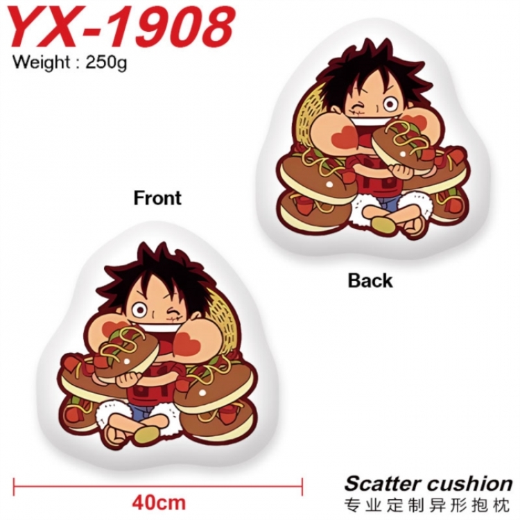 One Piece Anime Alien Double sided Printed Pillow 40cm