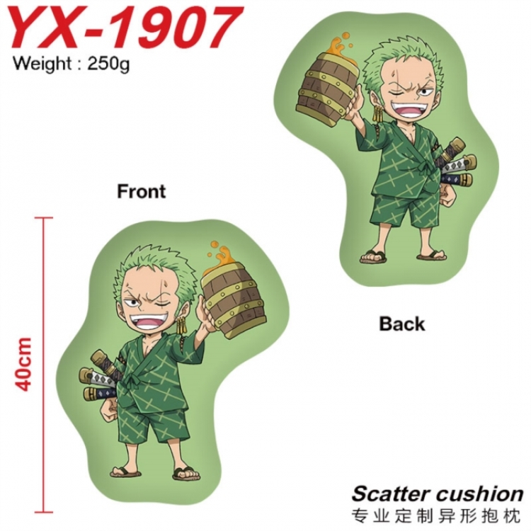 One Piece Anime Alien Double sided Printed Pillow 40cm