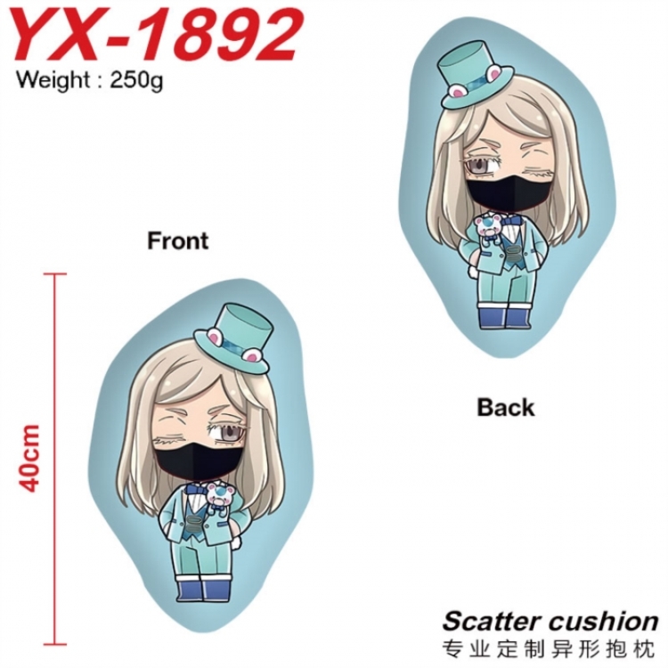 Tokyo Revengers Anime Alien Double sided Printed Pillow 40cm