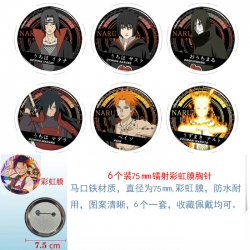Naruto Anime Rainbow Mask Badg...