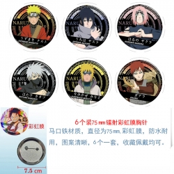 Naruto Anime Rainbow Mask Badg...