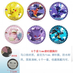 Pokemon Anime Matte film brooc...