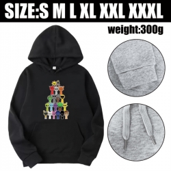 Sprunki Anime printed hooded s...