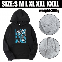 BLUE LOCK Anime printed hooded...