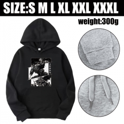 Berserk Anime printed hooded s...