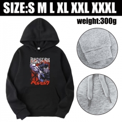 Berserk Anime printed hooded s...