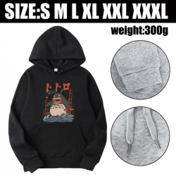 TOTORO Anime printed hooded sw...