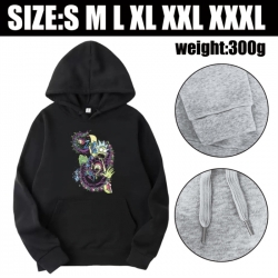 Rick and Morty Anime printed h...