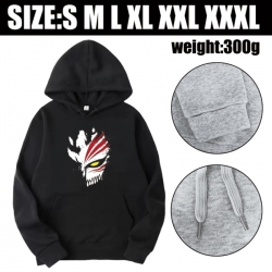 Bleach Anime printed hooded sw...