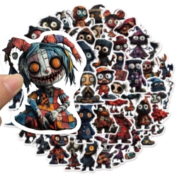 Halloween Doodle stickers Wate...