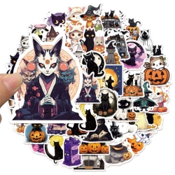 Halloween Doodle stickers Wate...