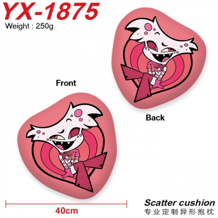 Hazbin Hotel Anime Alien Double sided Printed Pillow 40cm