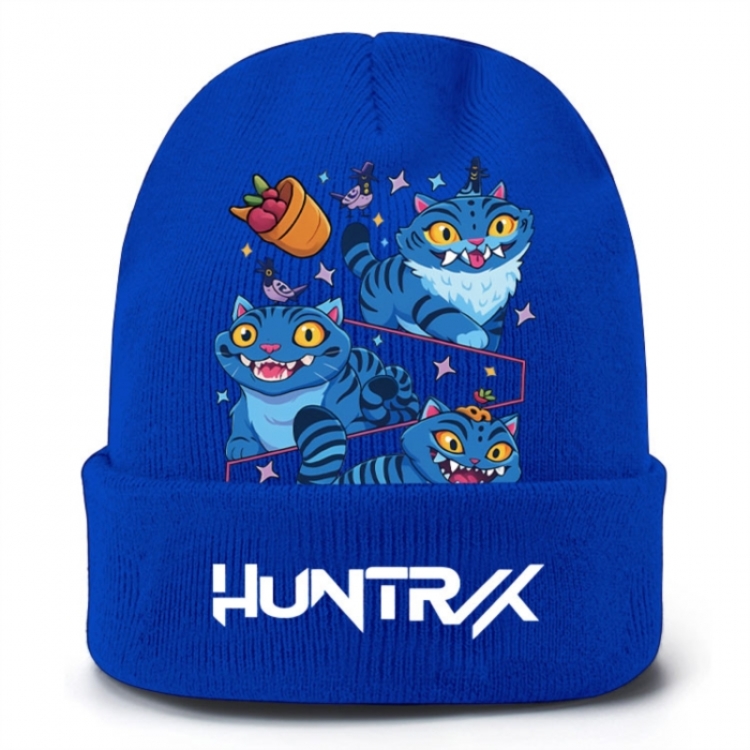 K-Pop Demon Hunters Anime peripheral colorful knitted hat