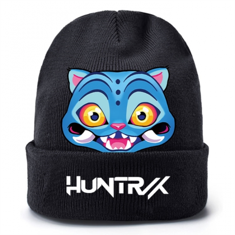 K-Pop Demon Hunters Anime peripheral colorful knitted hat