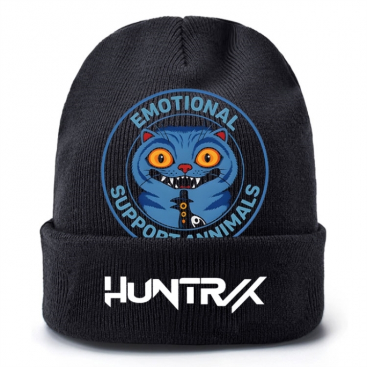 K-Pop Demon Hunters Anime peripheral colorful knitted hat