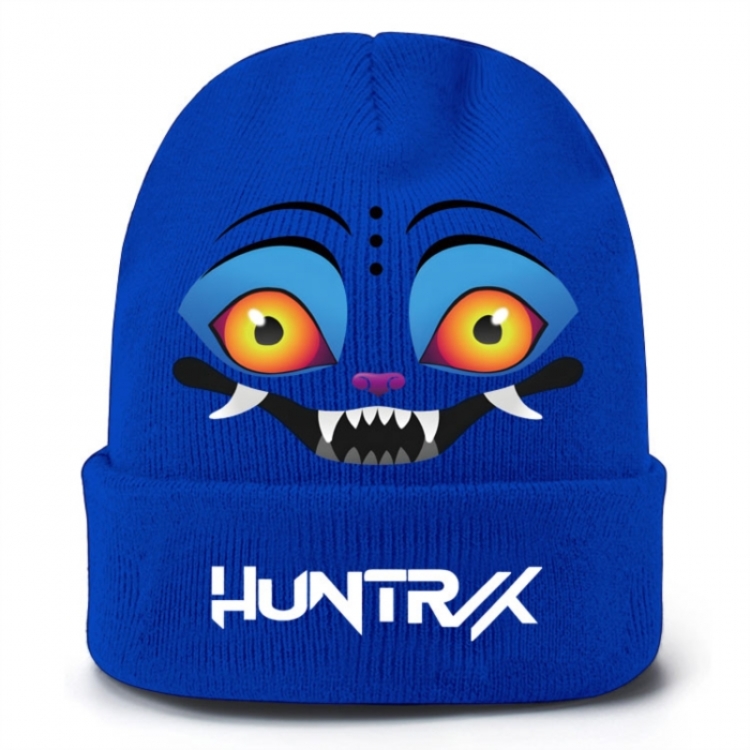 K-Pop Demon Hunters Anime peripheral colorful knitted hat