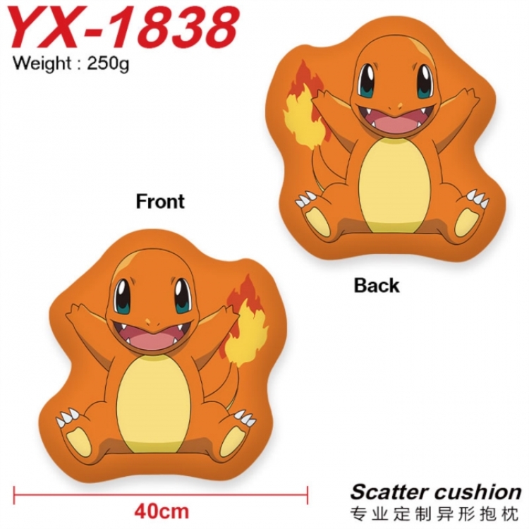 Pokemon Anime Alien Double sided Printed Pillow 40cm