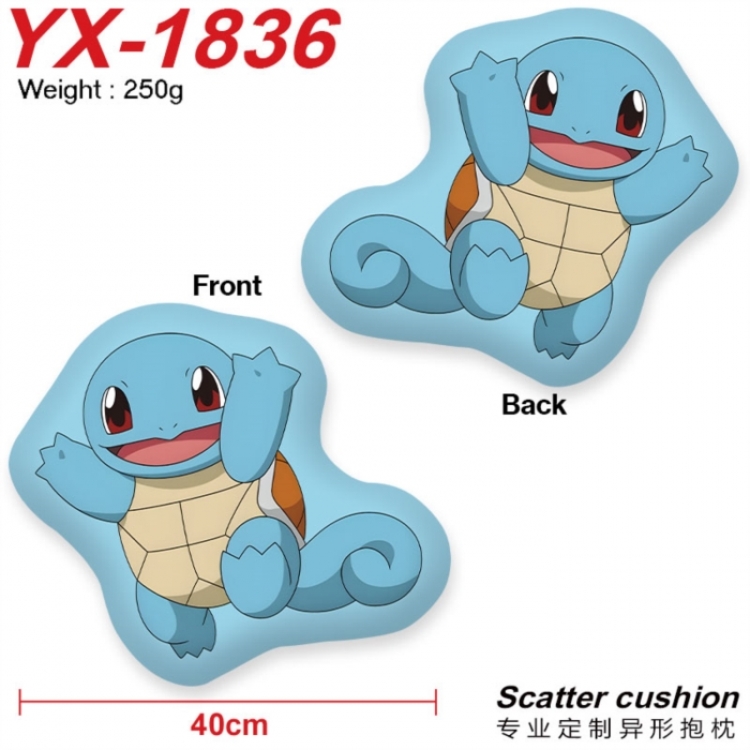 Pokemon Anime Alien Double sided Printed Pillow 40cm