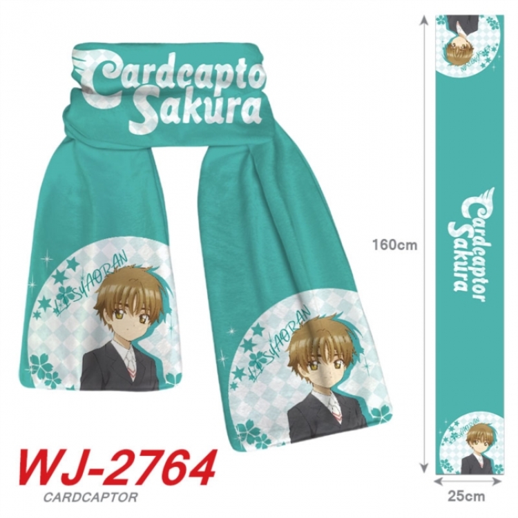 Card Captor Sakura Anime Plush Impression Scarf Neck 25x160cm