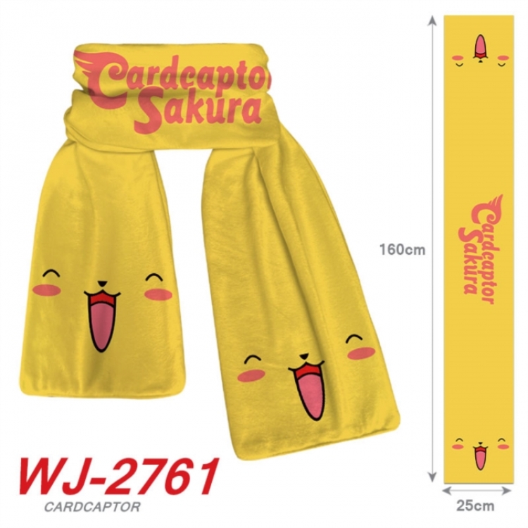 Card Captor Sakura Anime Plush Impression Scarf Neck 25x160cm