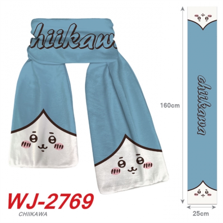 Chiikawa Anime Plush Impression Scarf Neck 25x160cm