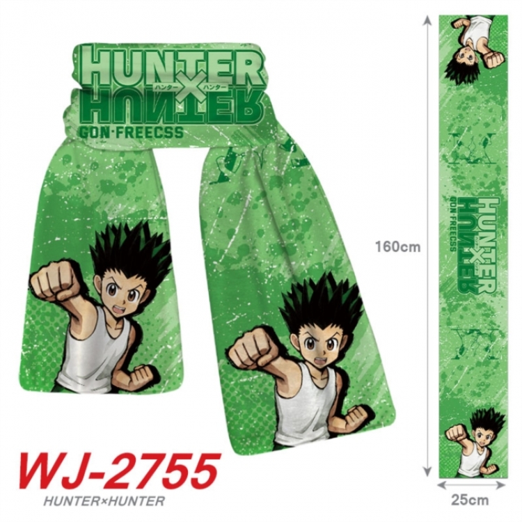 HunterXHunter Anime Plush Impression Scarf Neck 25x160cm