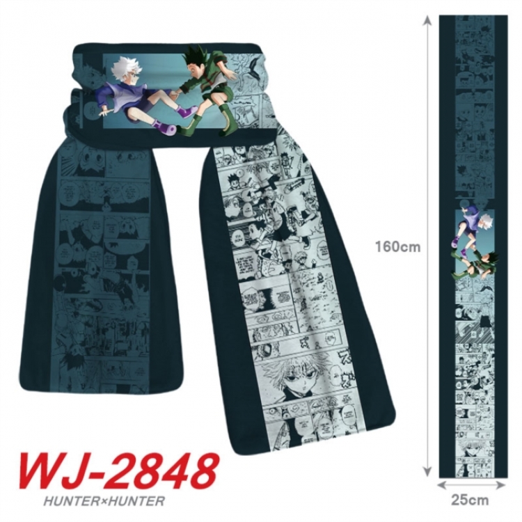 HunterXHunter Anime Plush Impression Scarf Neck 25x160cm